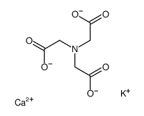 calcium,potassium,2-[bis(carboxylatomethyl)amino]acetate Structure