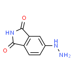 1H-Isoindole-1,3(2H)-dione,5-hydrazino-(9CI)结构式