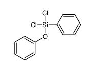 dichloro-phenoxy-phenylsilane Structure