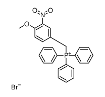 (4-methoxy-3-nitrophenyl)methyl-triphenylphosphanium,bromide Structure