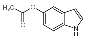 5-乙酰氧基吲哚-2-羧酸乙酯结构式