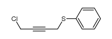 1-chloro-4-(phenylthio)but-2-yne Structure