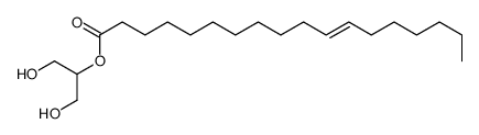 1,3-dihydroxypropan-2-yl octadec-11-enoate结构式