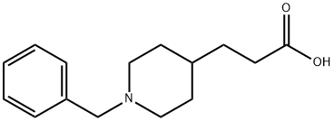 3-(1-benzylpiperidin-4-yl)propanoic acid Structure