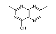 4(1H)-Pteridinone,2,7-dimethyl-(9CI) Structure