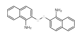 1-Naphthalenamine,2,2'-dithiobis- Structure