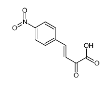 4-(4-nitrophenyl)-2-oxobut-3-enoic acid结构式