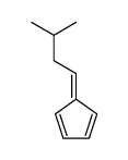 5-(3-methylbutylidene)cyclopenta-1,3-diene Structure