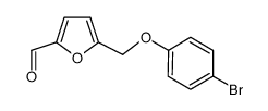 5-(4-BROMOPHENOXYMETHYL)FURAN-2-CARBALDEHYDE picture