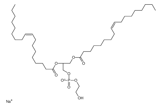 sodium,[(2R)-2,3-bis[[(Z)-octadec-9-enoyl]oxy]propyl] 2-hydroxyethyl phosphate picture