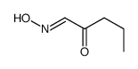 (1E)-1-hydroxyiminopentan-2-one Structure