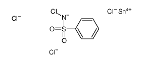 N-chloro-N-trichlorostannylbenzenesulfonamide Structure