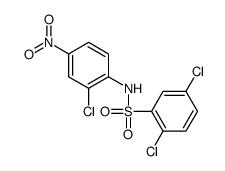 2,5-dichloro-N-(2-chloro-4-nitrophenyl)benzenesulfonamide Structure