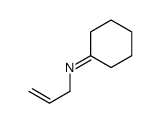 N-prop-2-enylcyclohexanimine Structure