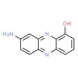 1-Phenazinol,8-amino-(9CI) Structure