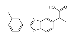 α-Methyl-2-(3-methylphenyl)-5-benzoxazoleacetic acid picture