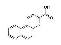 benzo{f}quinaldinic acid Structure