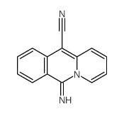 6H-Benzo[b]quinolizine-11-carbonitrile, 6-imino- picture