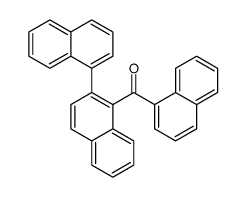 naphthalen-1-yl-(2-naphthalen-1-ylnaphthalen-1-yl)methanone Structure