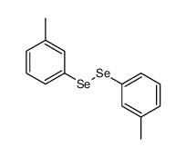 1-methyl-3-[(3-methylphenyl)diselanyl]benzene结构式