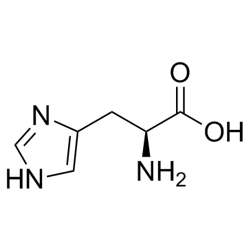 L-Histidine Structure