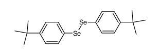 bis(4-tert-butylphenyl) diselenide Structure