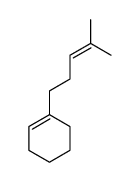 1-(4-methylpent-3-enyl)cyclohexene Structure