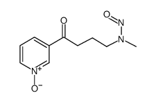 4-(Methylnitrosamino)-1-(3-pyridyl-N-oxide)-1-butanone结构式