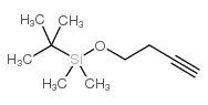 4-(叔丁基二甲基硅氧基)-1-丁炔结构式