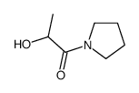 Pyrrolidine, 1-(2-hydroxy-1-oxopropyl)- (9CI) Structure