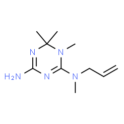 1,3,5-Triazine-2,4-diamine,1,6-dihydro-N,N,6,6-tetramethyl-N-2-propenyl-(9CI)结构式