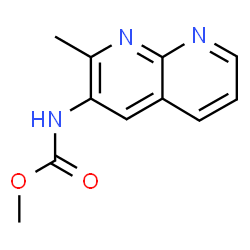 Carbamic acid, (2-methyl-1,8-naphthyridin-3-yl)-, methyl ester (9CI)结构式