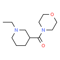 Morpholine, 4-(1-ethylnipecotoyl)- (8CI)结构式