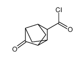 Tricyclo[3.3.0.03,7]octane-2-carbonyl chloride, 6-oxo- (9CI) structure