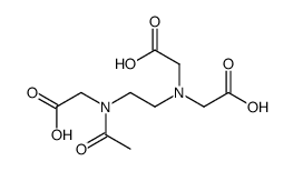 2-[2-[acetyl(carboxymethyl)amino]ethyl-(carboxymethyl)amino]acetic acid结构式