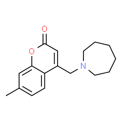 4-(azepan-1-ylmethyl)-7-methyl-2H-chromen-2-one picture