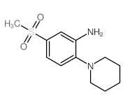 5-methylsulfonyl-2-piperidin-1-ylaniline picture