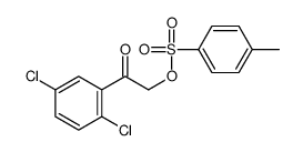 [2-(2,5-dichlorophenyl)-2-oxoethyl] 4-methylbenzenesulfonate结构式