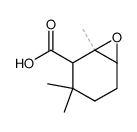 2,3-epoxy-2,6,6-trimethylcyclohexane-1-carboxylic acid Structure