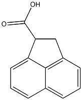 (-)-1-Acenaphthenecarboxylic acid structure