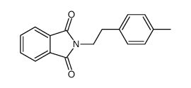 N-(4-methyl-phenethyl)-phthalimide Structure