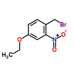 1-(Bromomethyl)-4-ethoxy-2-nitrobenzene Structure