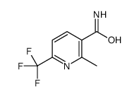 2-Methyl-6-(trifluoromethyl)nicotinamide Structure