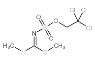 S,S-二甲基N-(2,2,2-三氯乙氧基磺酰基)碳亚氨基二硫代酸酯图片