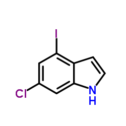 6-Chloro-4-iodo-1H-indole Structure