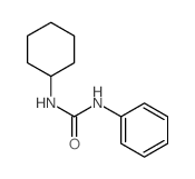 N-CYCLOHEXYL-N-PHENYLUREA Structure