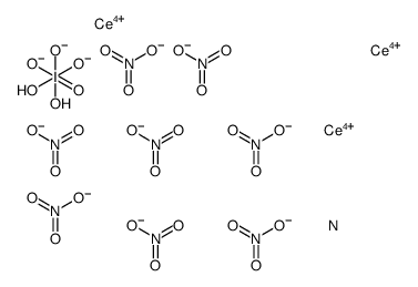 TRIS[TRINITRATOCERIUM(IV)] PARAPERIODATE Structure