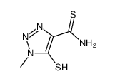 1H-1,2,3-Triazole-4-carbothioamide,5-mercapto-1-methyl-(9CI) picture