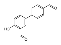 5-(4-formylphenyl)-2-hydroxybenzaldehyde Structure