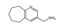 C-(6,7,8,9-tetrahydro-5H-cyclohepta[b]pyridin-3-yl)-methylamine Structure